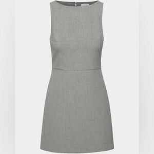 Aritzia Babaton Strapless Gray Dress